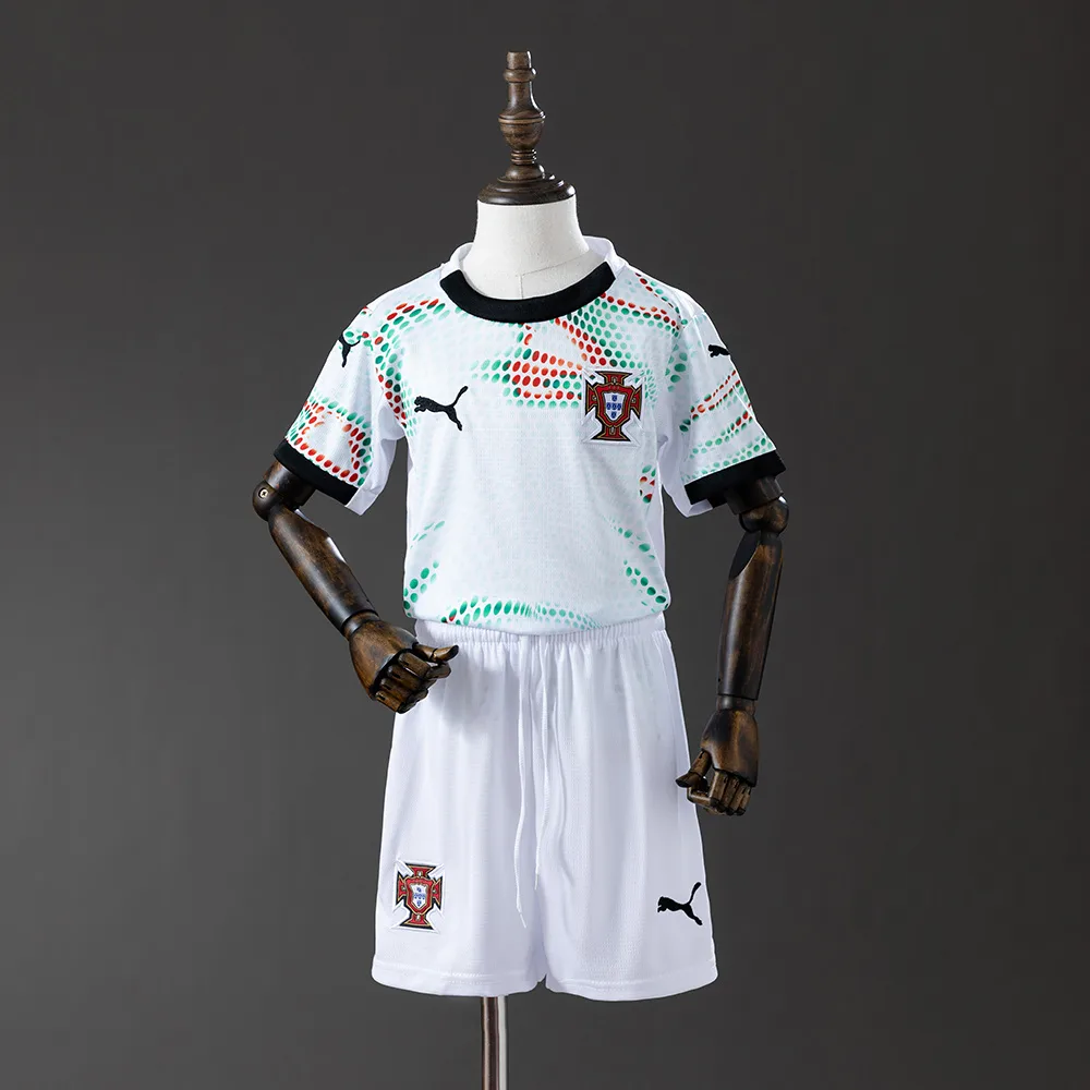 Camisa de Futebol Fora Portugal 2025 AAA qualidade fã Tamanho Infantil — main view