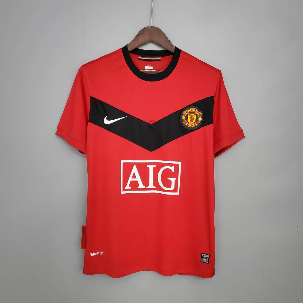 2009/2010 Retro Manchester United Heimtrikot  — main view