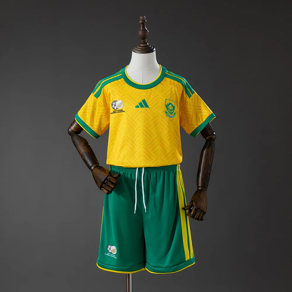 Camisa de Futebol Principal da Seleção da África do Sul 2026 AAA torcedor Tamanho Infantil — main view