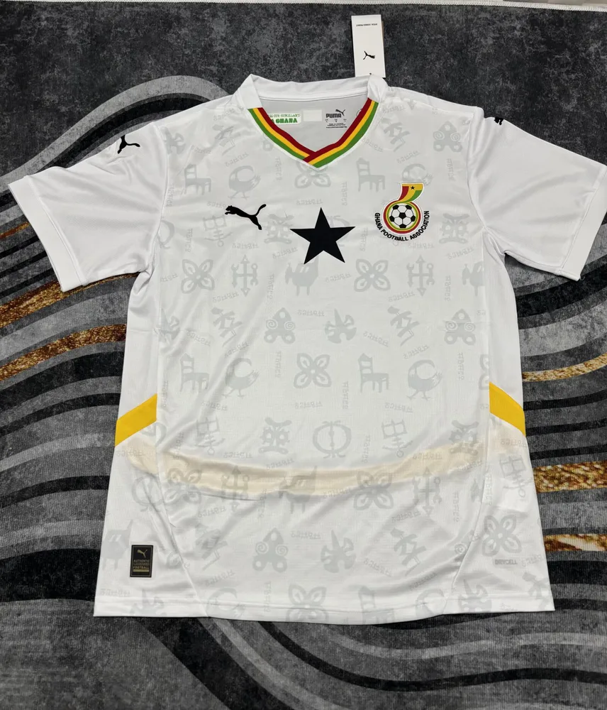 2025/2026 Ghana Nationalmannschaft Heim Fußballtrikot  — main view