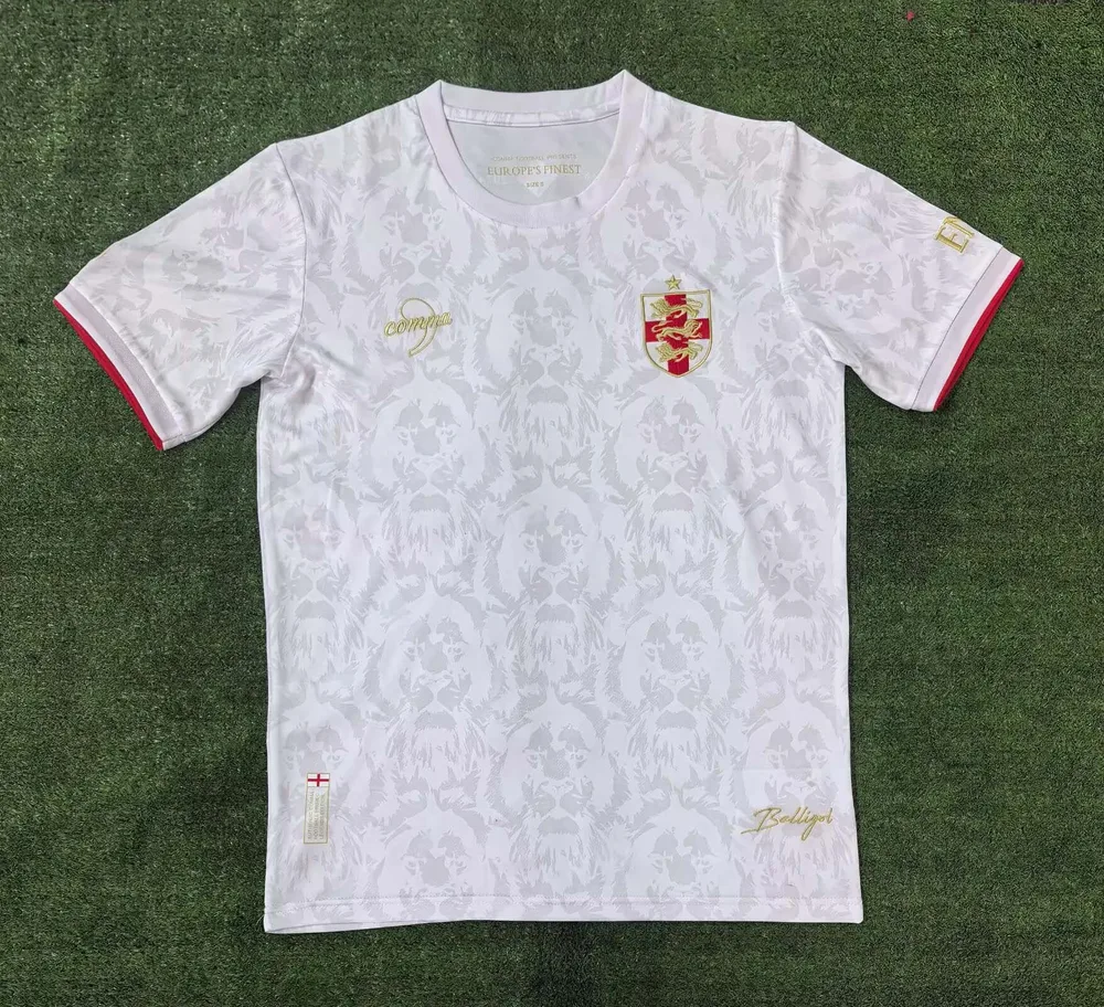 Camisa de Futebol 2024 Inglaterra Edição Especial Branca AAA qualidade fã — main view