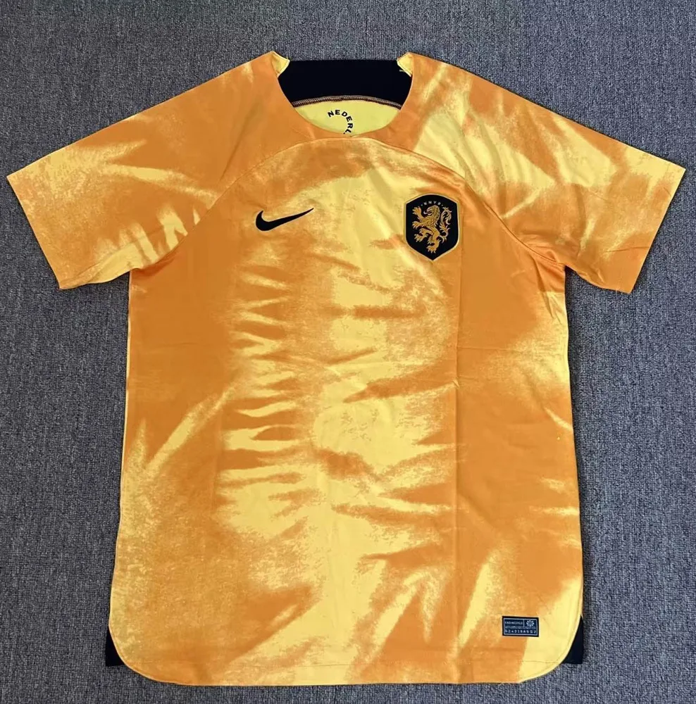 Camiseta de Fútbol Países Bajos Nacional Local Copa Mundial FIFA 2022 — main view