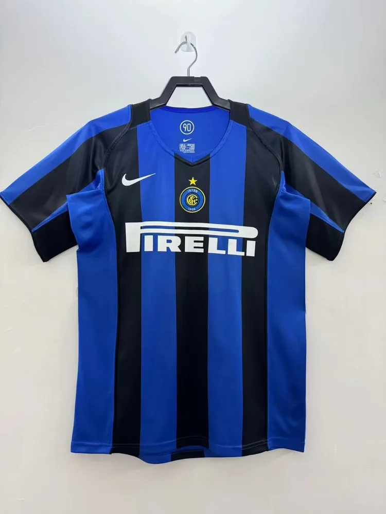 2004/2005 Retro Inter Mailand Heim Fußballtrikot AAA fan-gradät — main view