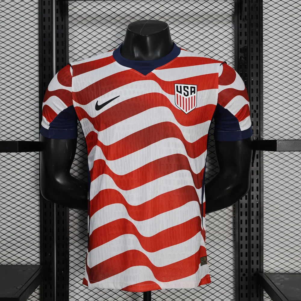 نسخة اللاعب 2026 قميص منتخب الولايات المتحدة الأساسي لكرة القدم درجة المعجبين AAA — main view