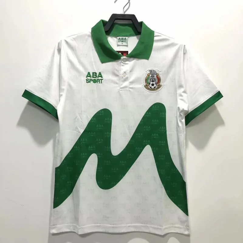 1995 Retro Mexico Away Soccer Jersey  — main view