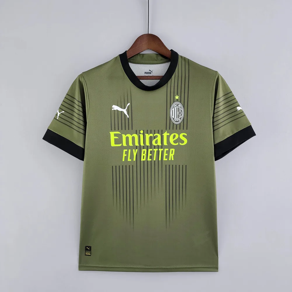 Maillot de football troisième extérieur 2022/2023 AC Milan landaise — main view