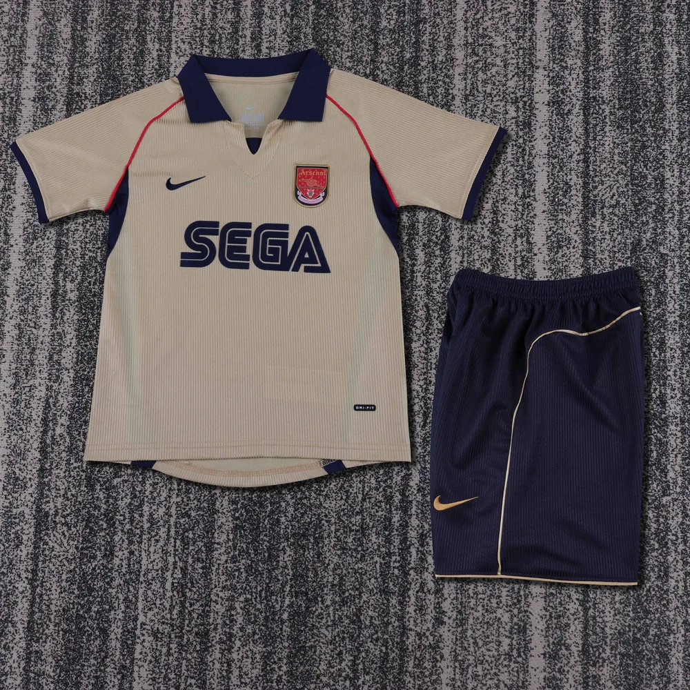 Maillot Extérieur Rétro Arsenal 2001-2002 Taille Enfant  — main view