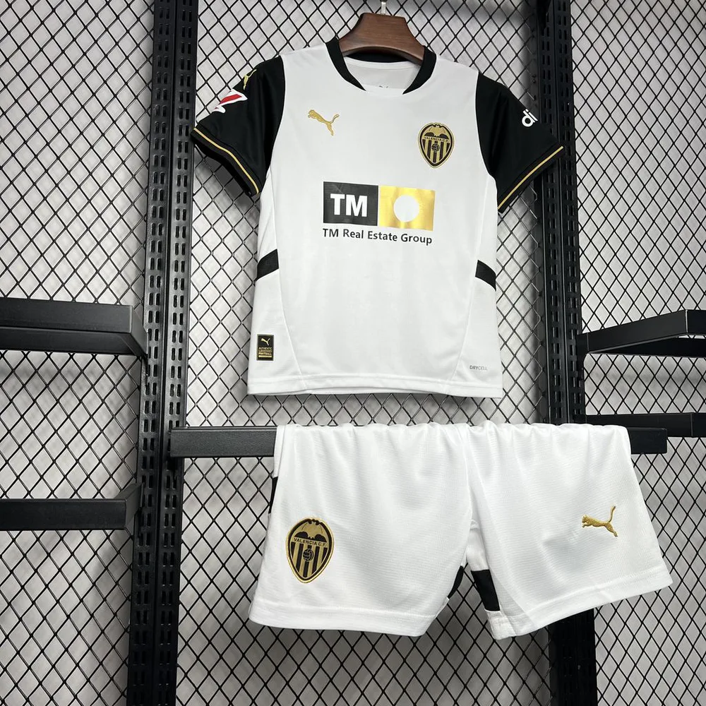2024/2025 Valencia Heim Fußballtrikot Qualität Thai Kindergröße — main view