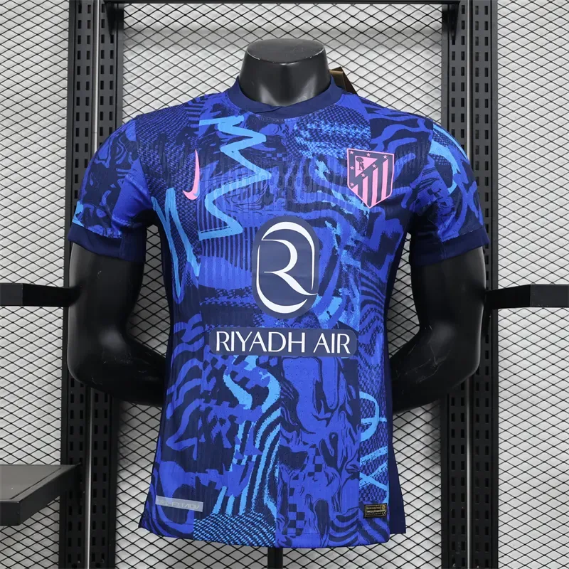 2024/2025 Versión Jugador Atletico Madrid Camiseta de Tercera Visitante — main view