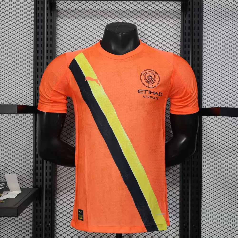 Maillot de football second extérieur Manchester City Version Joueur 2025/2026  — main view