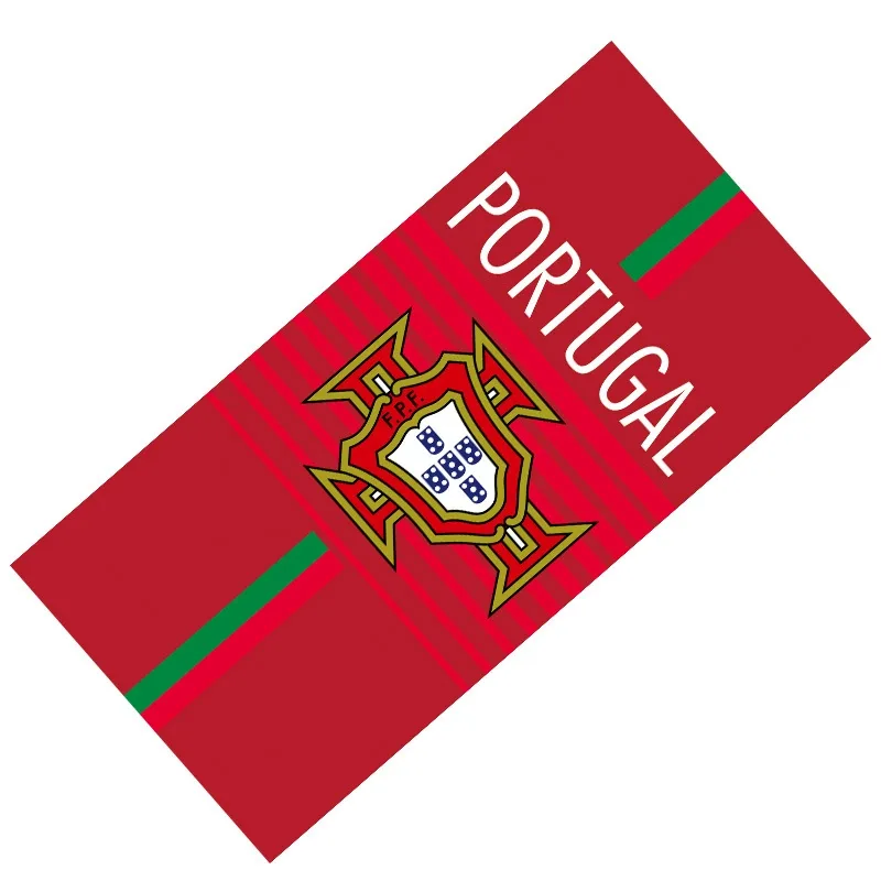 Toalla de playa de fútbol de aficionado de Portugal — main view