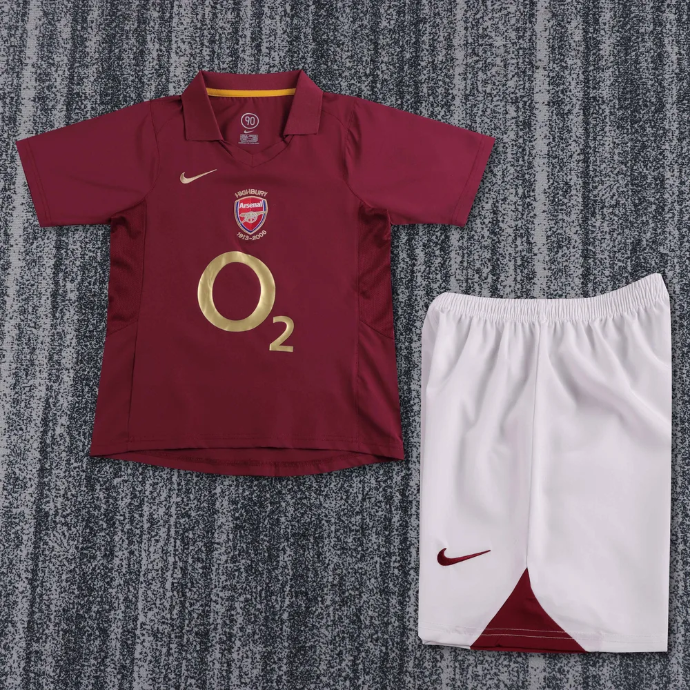 2005-2006 Rétro Arsenal Domicile Maillot de Football  Taille Enfant — main view
