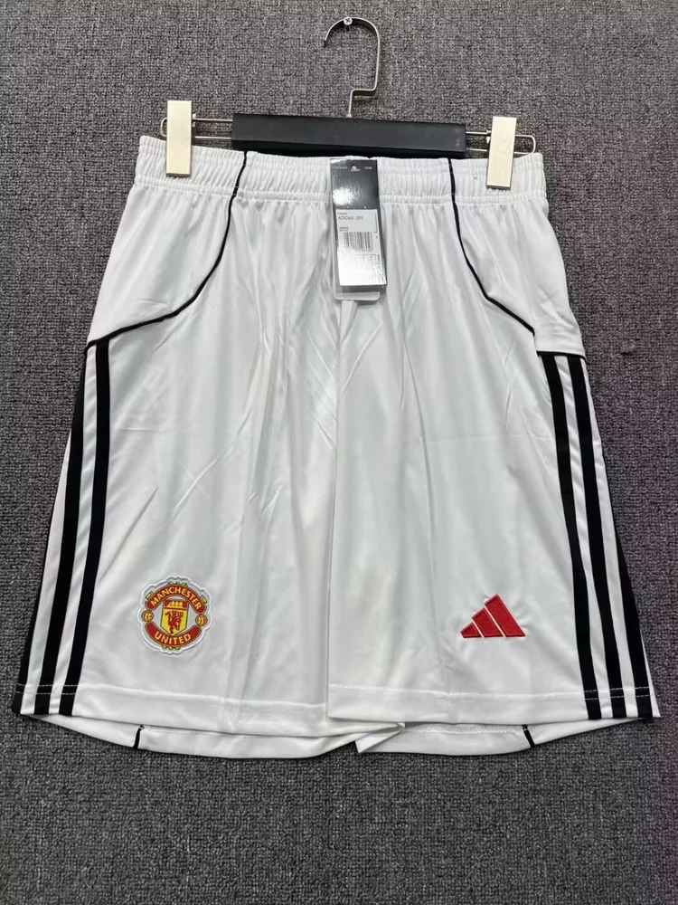 Calção Manchester United Home 2025/2026 Qualidade Tailândia — main view