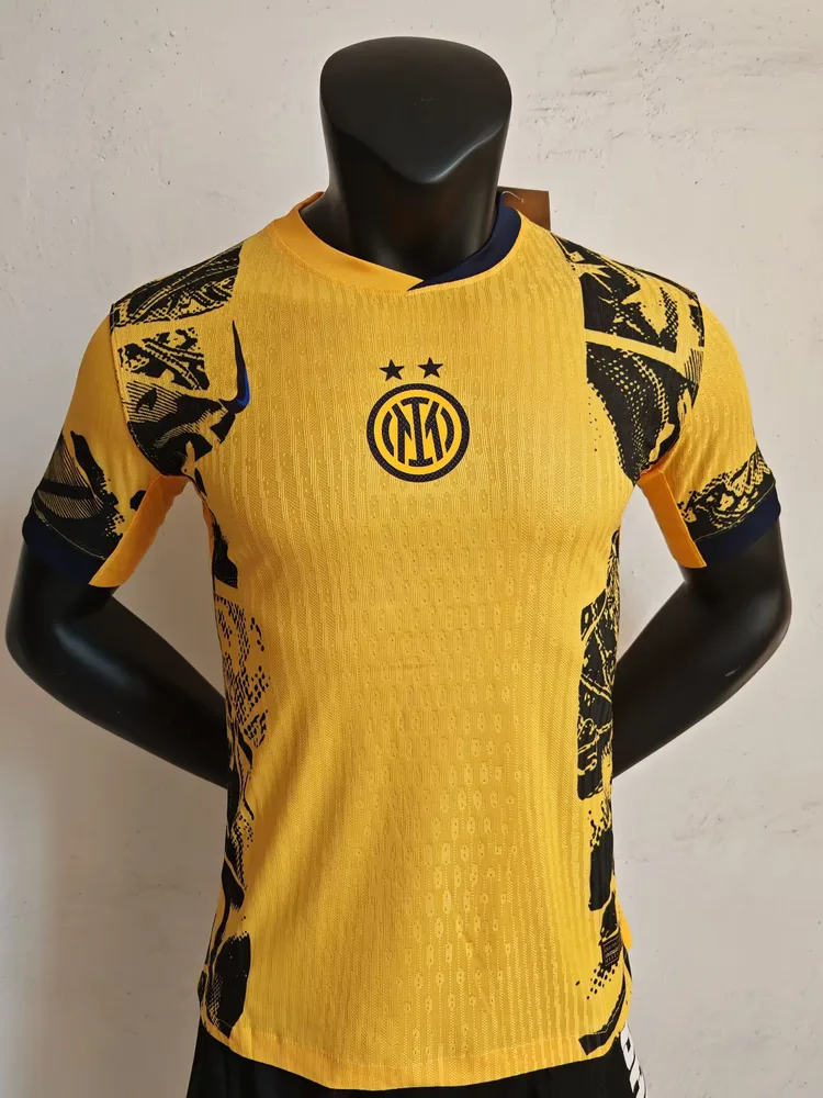 2025/2026 Player Version Inter Milan Second Away Football Jersey fan-grade — main view