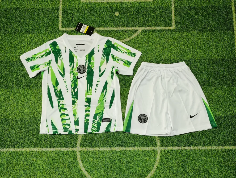 2025/2026 Nigeria Nationalmannschaft Heim Fußballtrikot  Kindergröße — main view