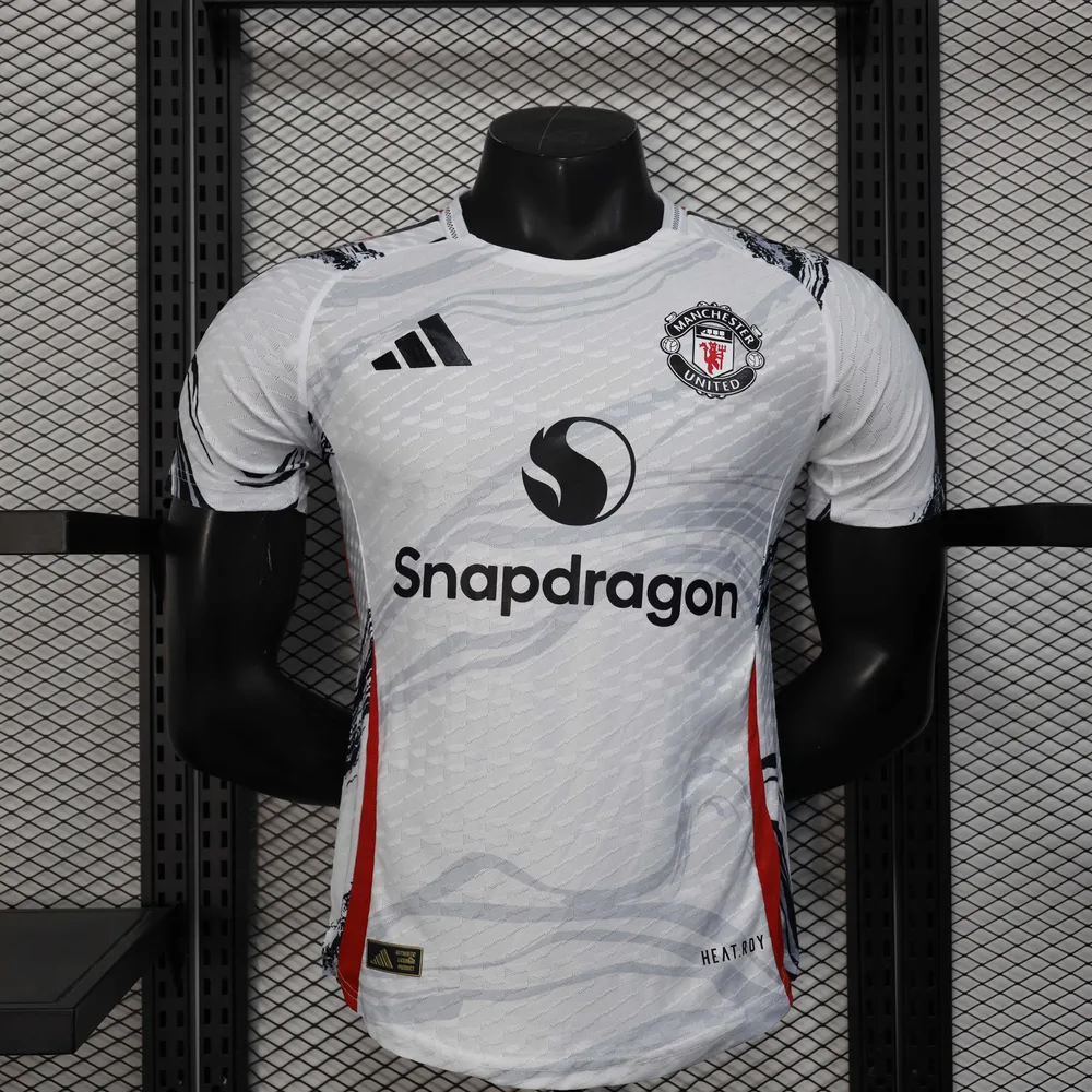 2025/2026 Version Joueur Manchester United Édition Spéciale Blanc Maillot de football  — main view