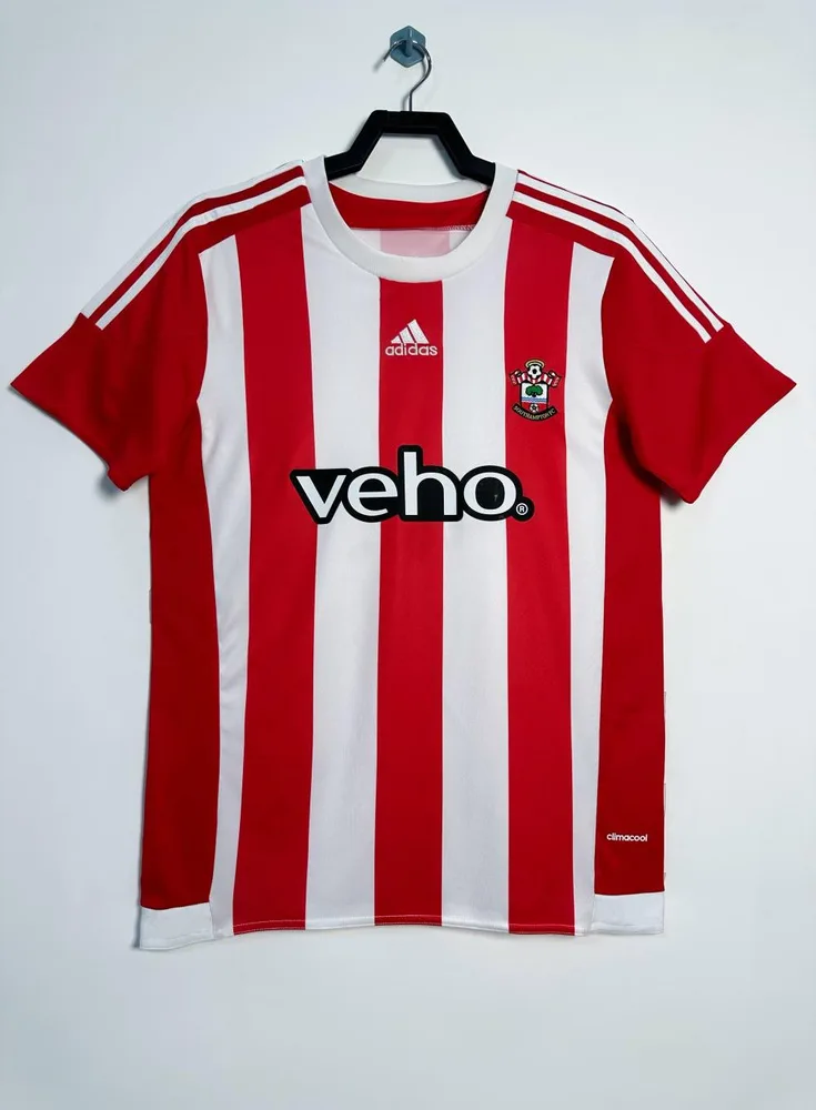2015-2016 Retro Southampton Heim Fußballtrikot  — main view