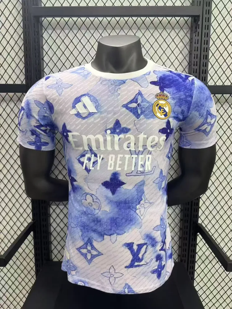 2025/2026 Versión Jugador Camiseta de Fútbol Edición Conjunta Real Madrid Lv Calidad Thai — main view