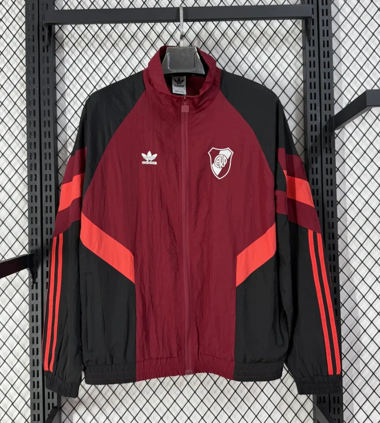 2025/2026 River Plate Windbreaker Soccer Jersey   — main view