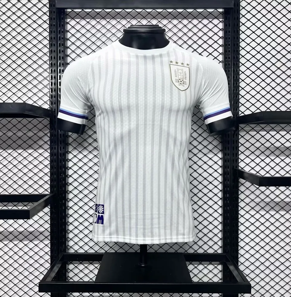 2024-2025 Version Joueur Maillot Extérieur Équipe Nationale Uruguay Football — main view
