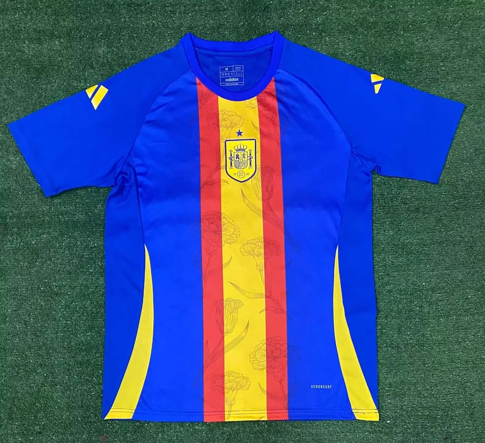2024 Spain Training Wear Football Shirt  — main view