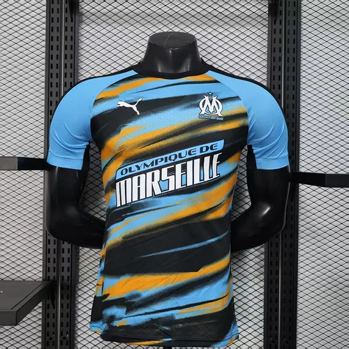 Versão Jogador Conjunto de Treino Olympique de Marseille 01 Camisa de Futebol 2025/2026  — main view
