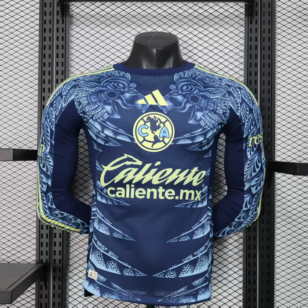 2025/2026 كم طويل نسخة اللاعب Club América قميص كرة قدم خارجي جودة تايلاندية — main view