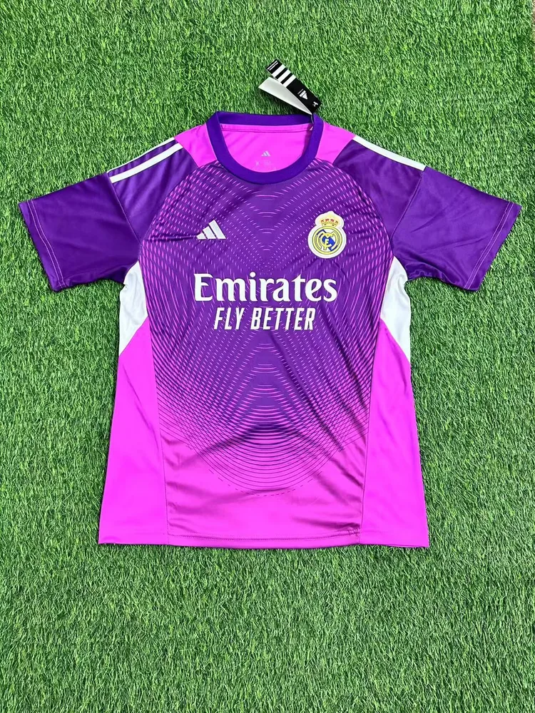 2025/2026 Real Madrid Goalie Purple Football Shirt  — main view