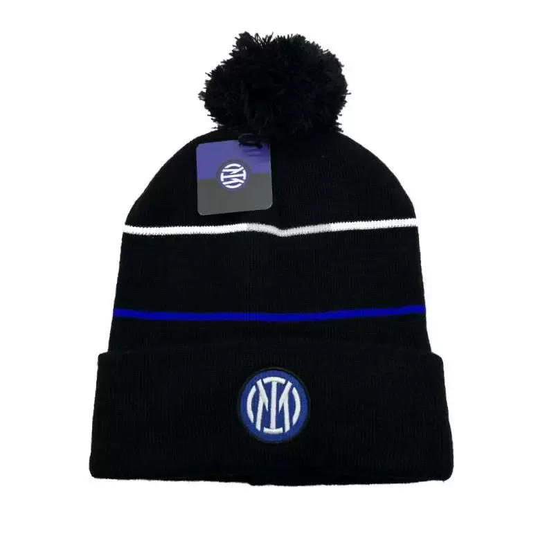 Inter Milan Fan Winter Knit Beanie — main view