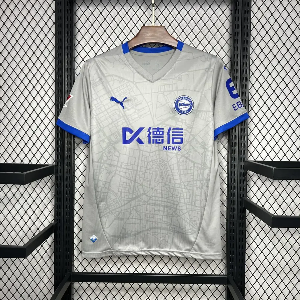 2024/2025 Alavés Camisa de Futebol Visitante  — main view