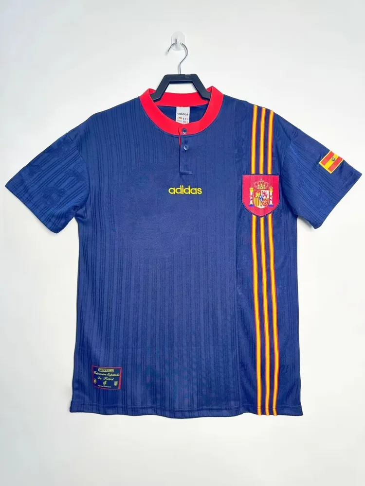 Camisa Visitante da Espanha 1996 Retrô  — main view