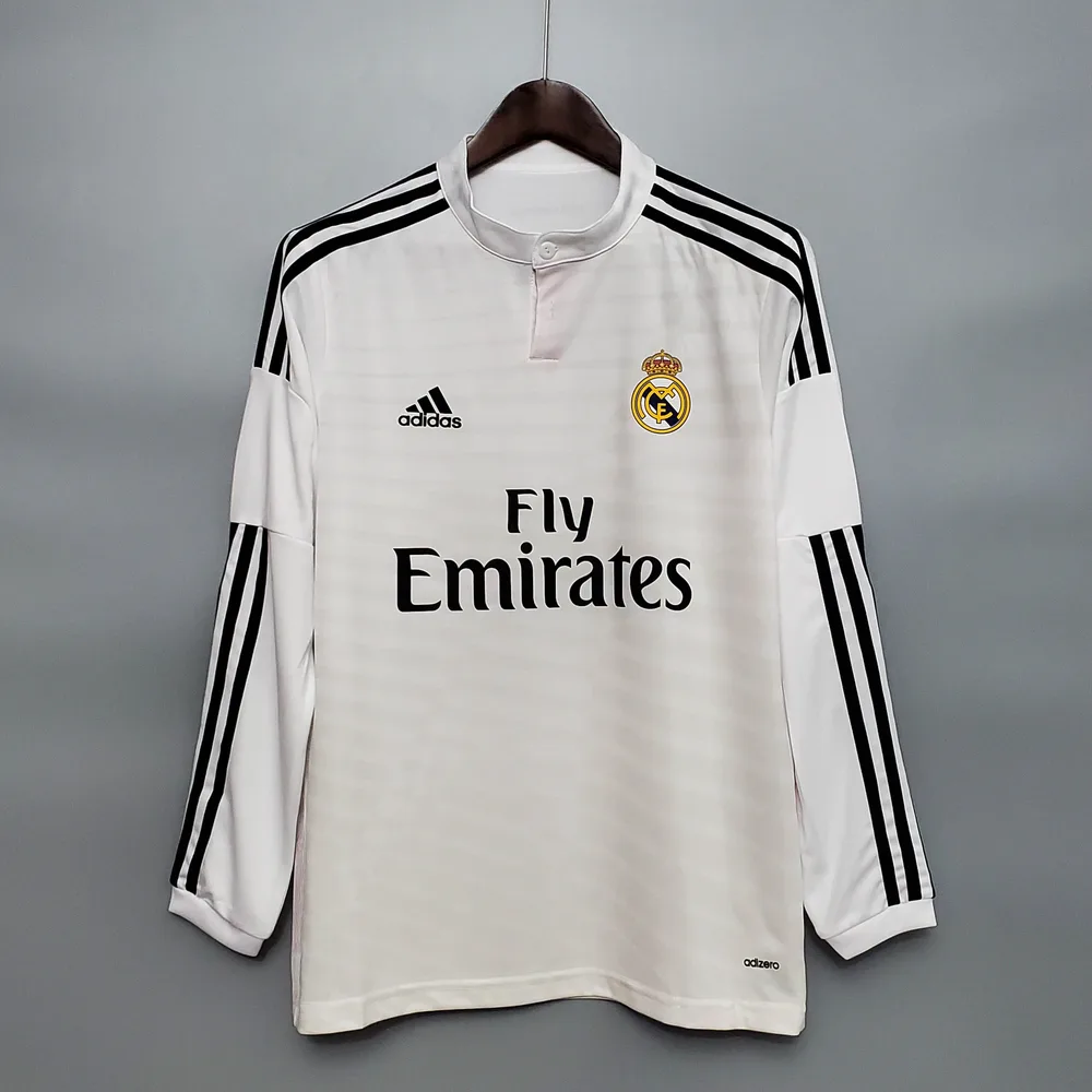 Rétro Manches Longues 2014/2015 Real Madrid Domicile — main view