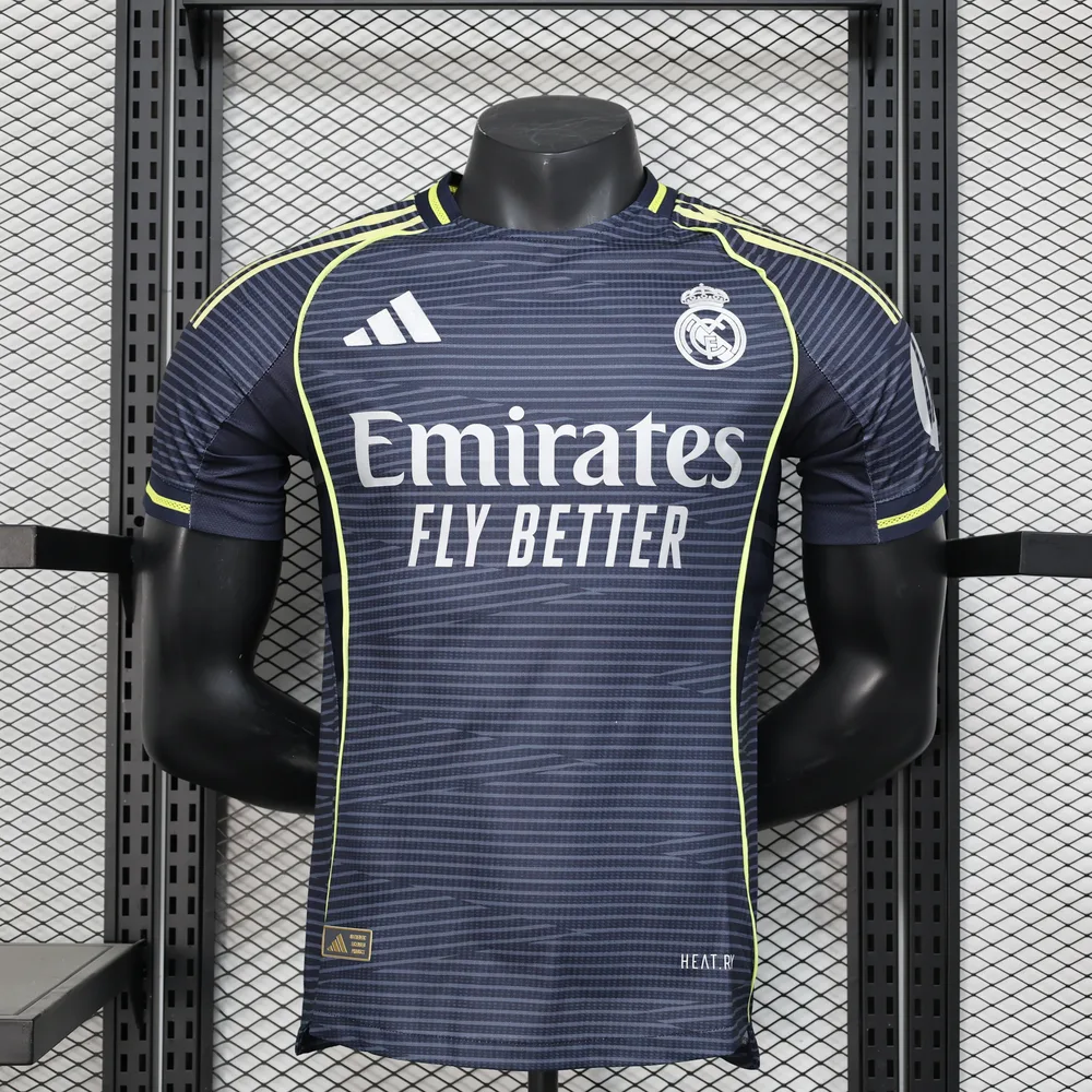 2025/2026 Player Version Real Madrid Second Away Football Jersey  — main view