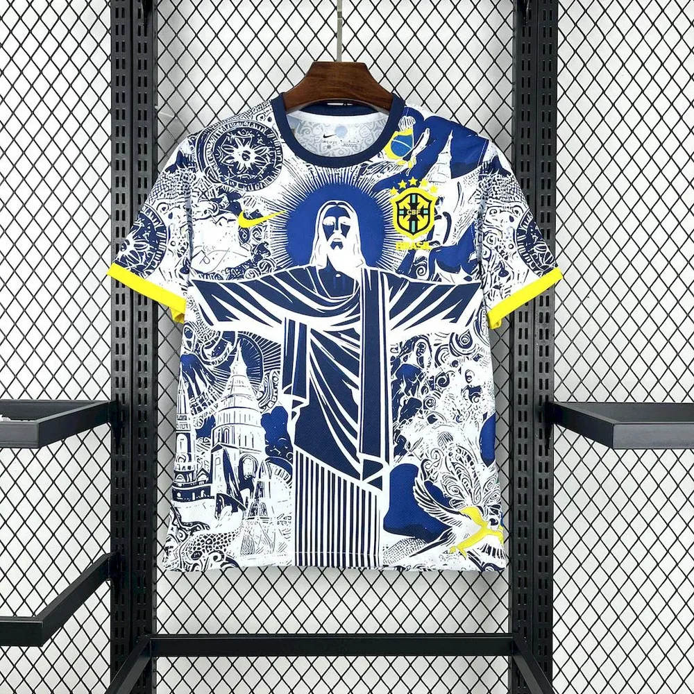 2025-2026 Brazil Maillot de Football Édition Spéciale AAA qualité fan — main view