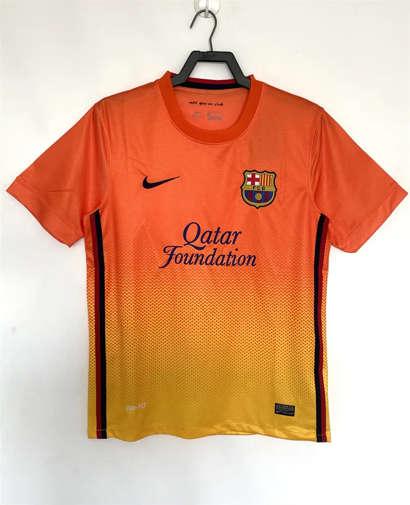 2012/2013 رجعي برشلونة قميص كرة قدم خارج الأرض جودة تايلاندية — main view