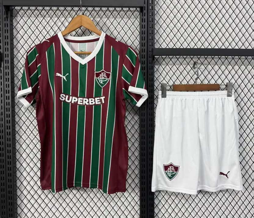 2026/2027 Fluminense Home Football Jersey   Kids Size — main view