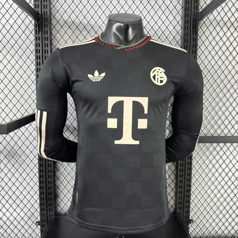 2025/2026 Long Sleeves Player Version Bayern Munich Third Away Football Shirt  — main view