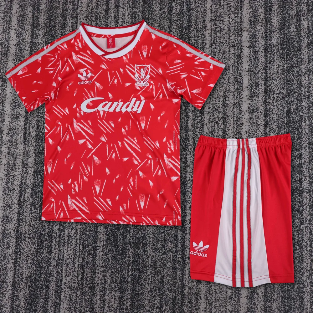 قميص ليفربول المنزلي رجعي 1989-1991 جودة تايلاندية مقاس أطفال — main view