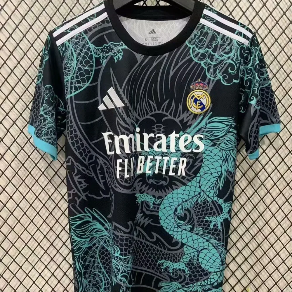 2025/2026 Real Madrid Drachenmuster Trainingskleidung Fußballtrikot  — main view