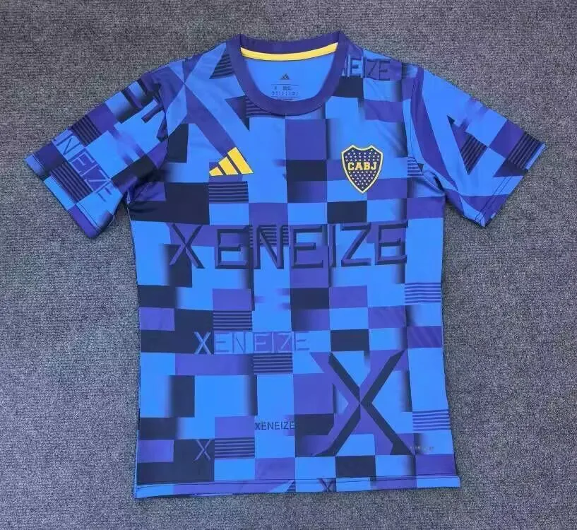 2025/2026 Boca Juniors Trainingsanzug Fußballtrikot AAA fan-gradät — main view