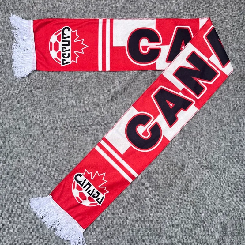 2026 World Cup Canada Fan Soccer Scarf — main view