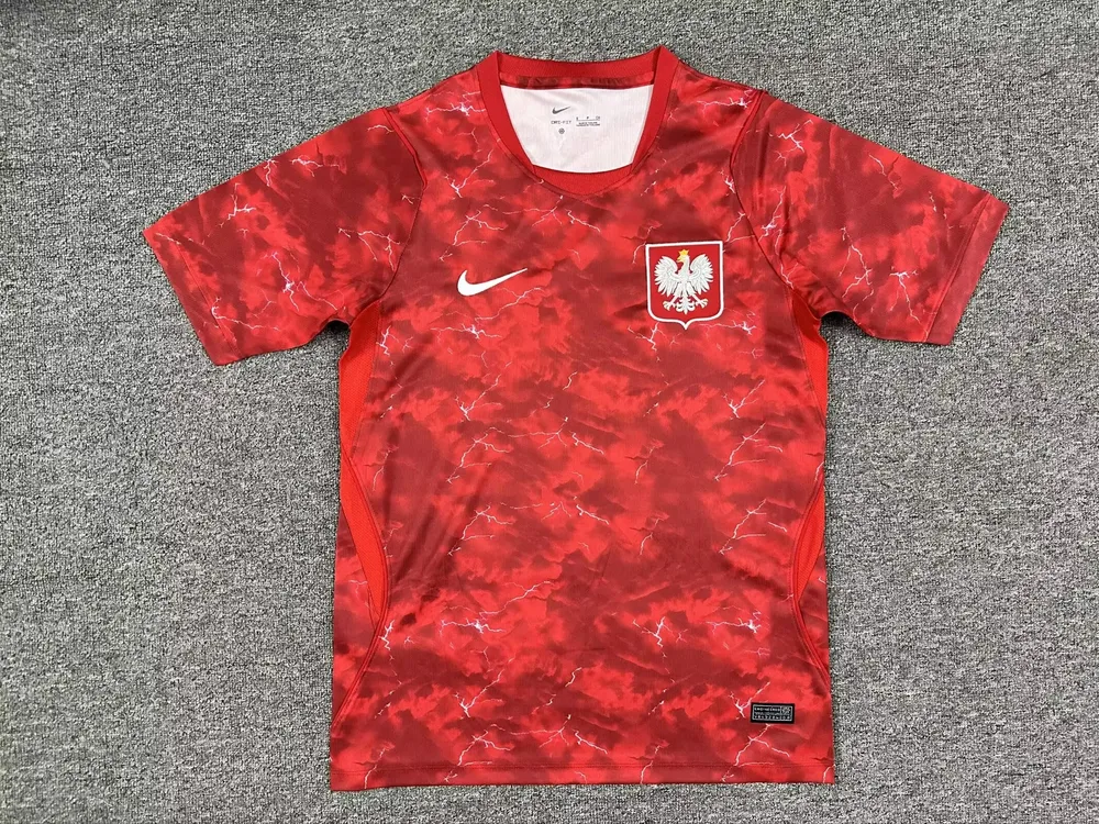 2026 Pologne Équipe Nationale Maillot Extérieur Football   — main view