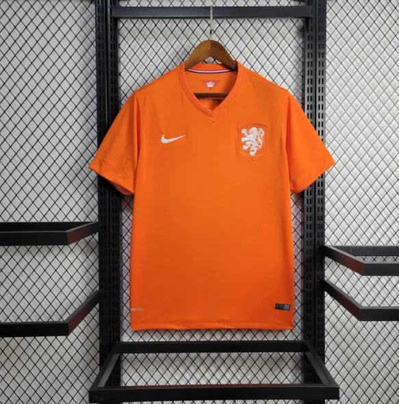 2014 Retro Netherlands National Team Home Football Shirt  — main view