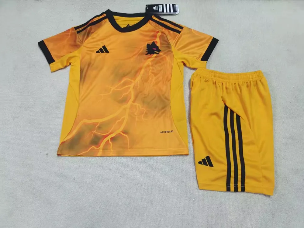 2025/2026 Roma Away Football Jersey  Kids Size — main view