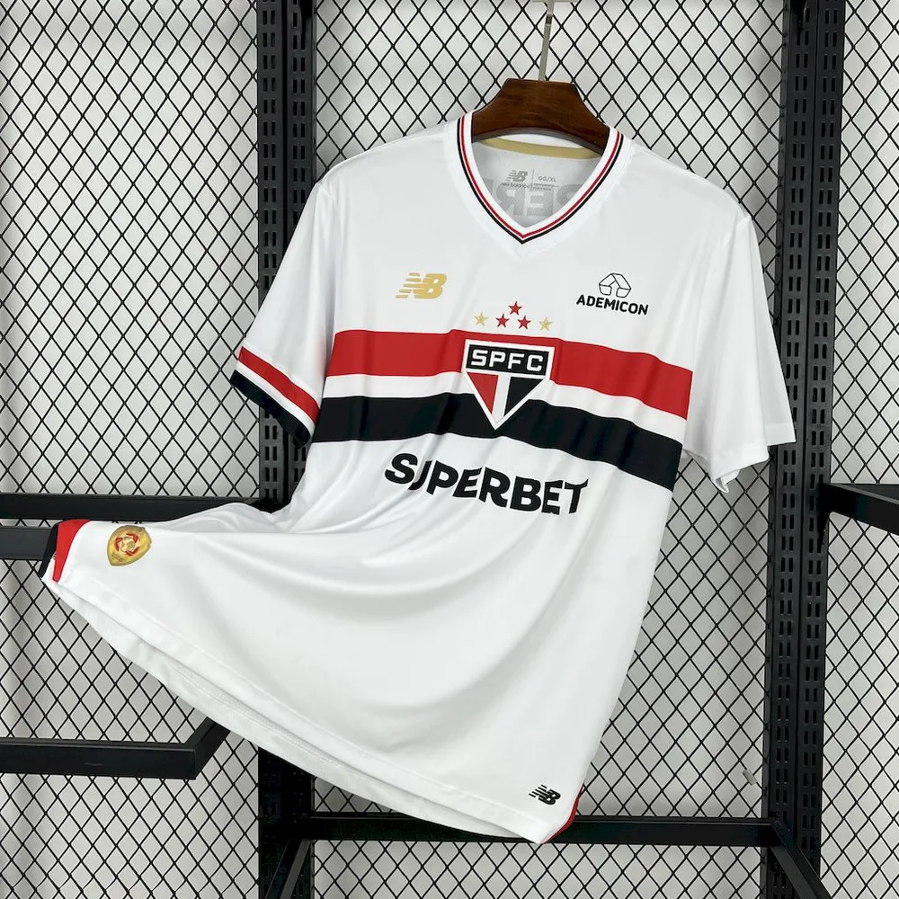 2025/2026 São Paulo Heim-Fußballtrikot  — main view
