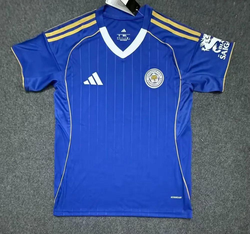 2025/2026 Leicester City Maillot Domicile Football  — main view