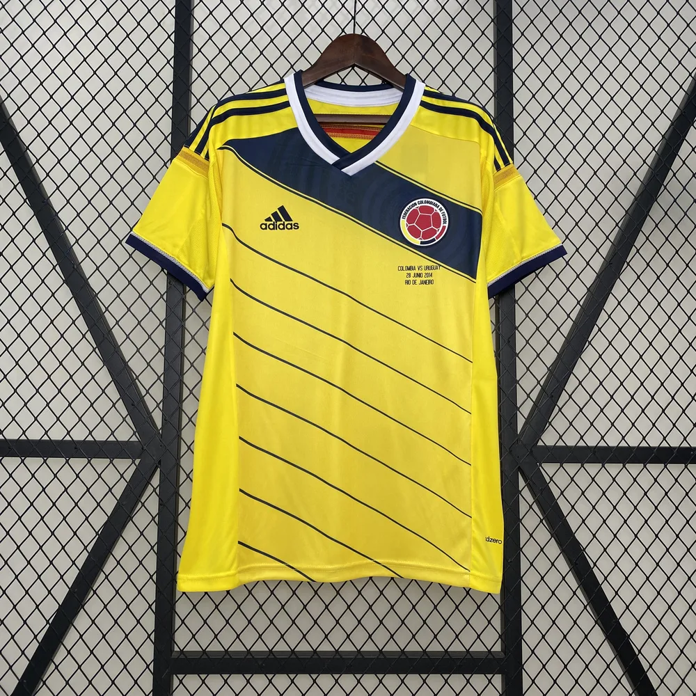 2014 Retro Colombia Home Jersey  — main view