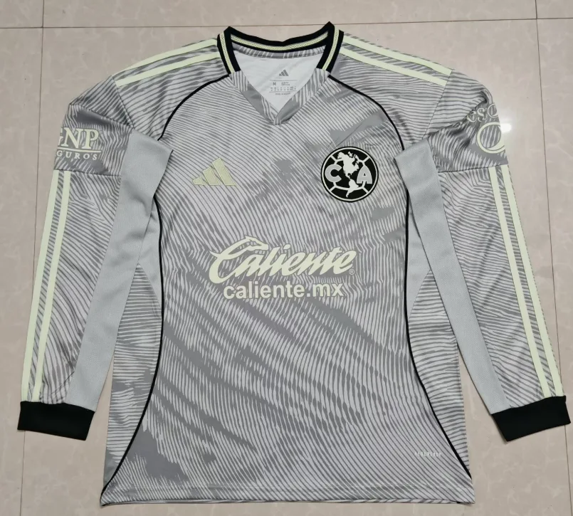 2025/2026 Long Sleeve Club América Third Away Football Shirt  — main view