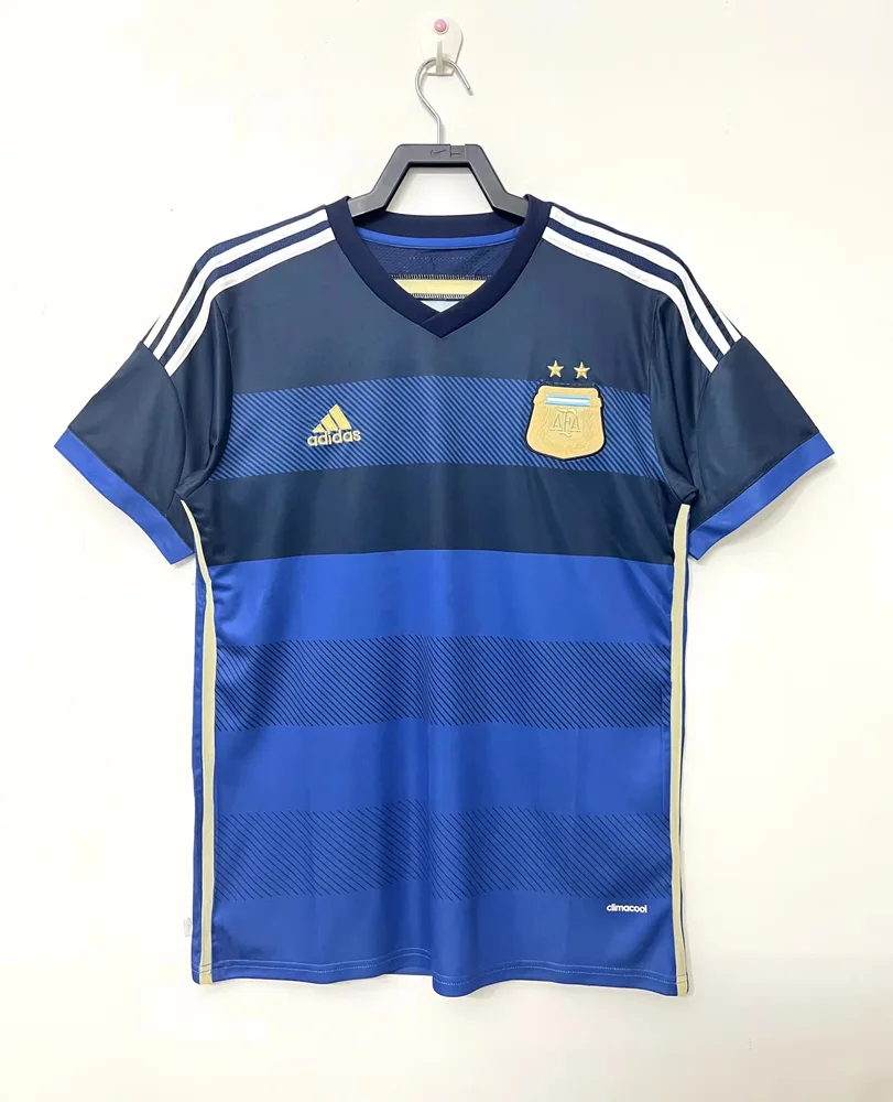 قميص منتخب الأرجنتين الوطني الخارجي رجعي 2014 جودة تايلاندية  — main view