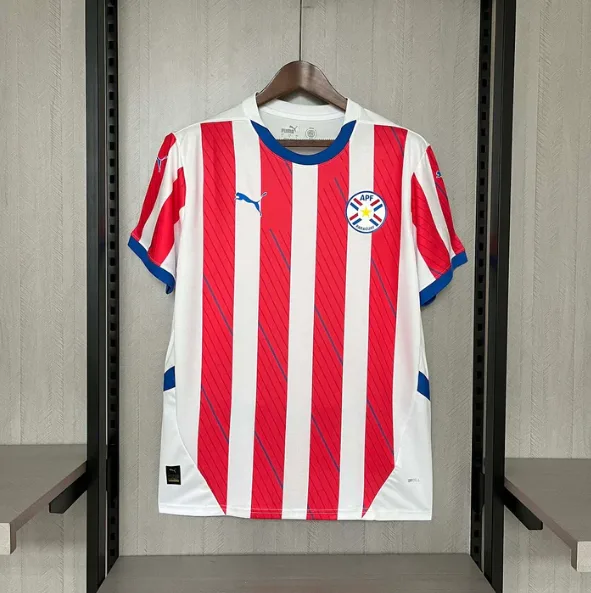 2024 Paraguay National Team Home Football Shirt  — main view